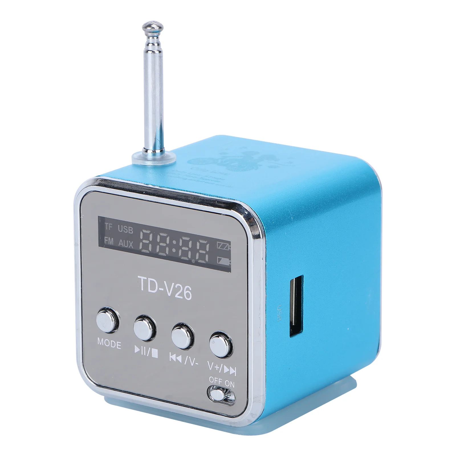 

TD- V26 Digital Speaker Speaker Stereo MP3 MP4 Support// USB/ Disk/ ( )