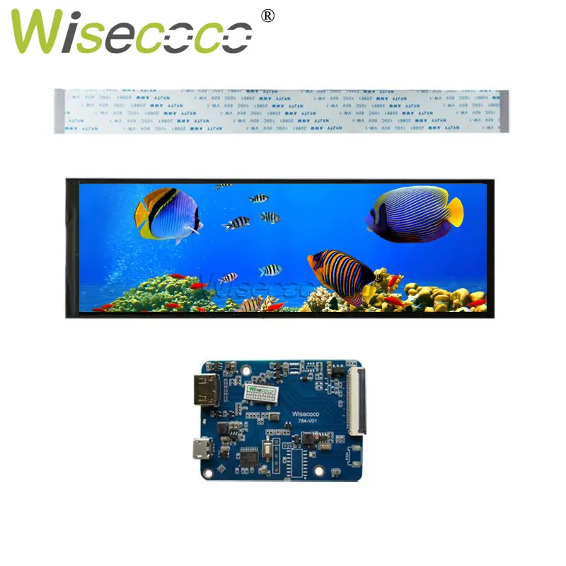 Tela Secundária Lcd Wisecoco Raspberry pi Aida 64 pc Barra Esticada 79 Tela Larga 400x1280 - Imagem 5