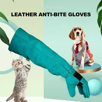 Animal Handling Gloves Anti-Bite And Scratch-Resistant Dog Training Gloves Durable And Waterproof Pet Bathing Feeding Training 3