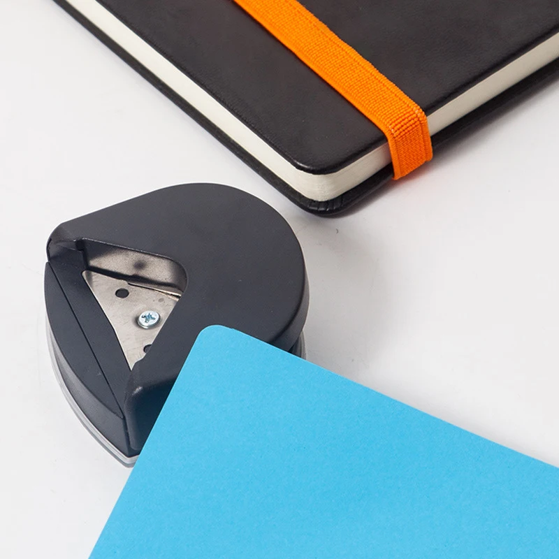 Office Supplies Set Solid Color Corner Rounder DIY Scrapbooking Paper Trimmer Rounder Paper Puncher Card Photo Cutter Tools