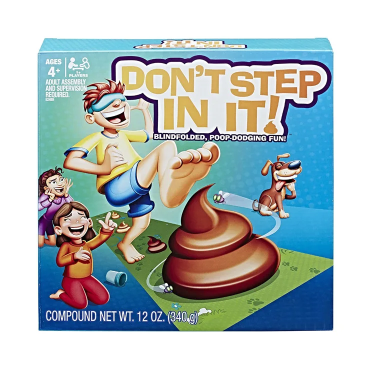 

Step on Dog Shit Luck, Blindfold, Step on Shit Game, Parent-child Interaction, Family Gathering Game, Children's Toys