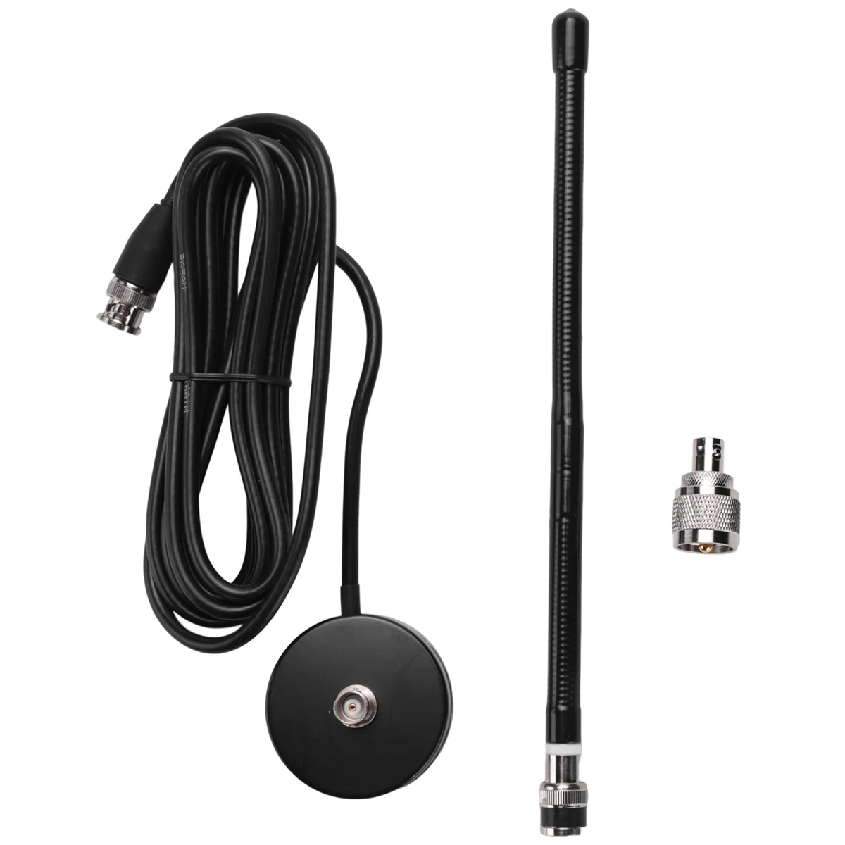 Antenna Cb Antenna 27Mhz Soft Whip Base Magnetica Connettore Bnc Pl259 Antenna Cb Per Cobra Midland 253 Maxon