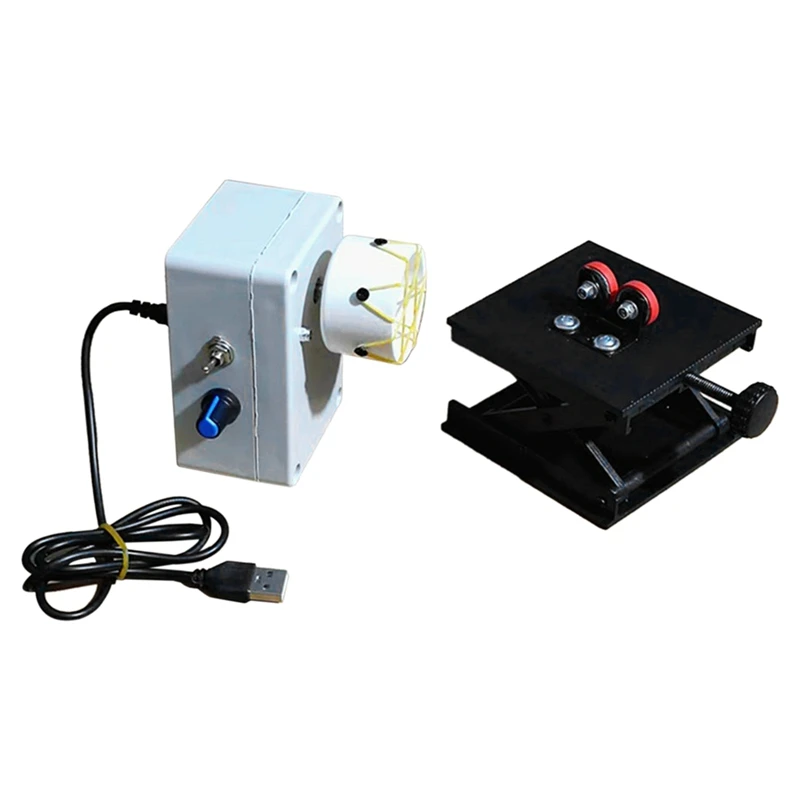 

Portable Professional Fishing Rod Making Winding Electric Drive Machine DIY Adjustable 0-50RPM Wire Wrapping Machine Easy To Use