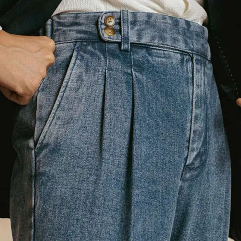 パンツ DOUBLE PLEATED STRAIGHT FIT WESTPOINT Helmut Lang Zip Double-Pleated Trousers | HELMUTLANG.COM