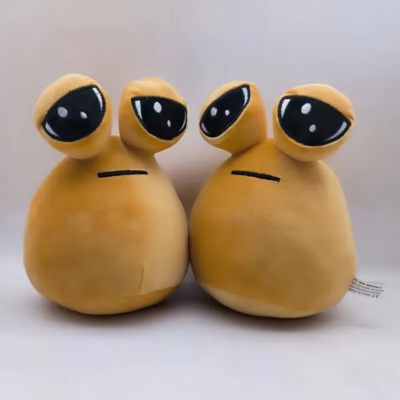 1Pc 22Cm Pou Plush Toy My Pet Alien Pou Cute Emotion Alien Plushie Kawaii  Stuffed Animal Pou Doll Toys