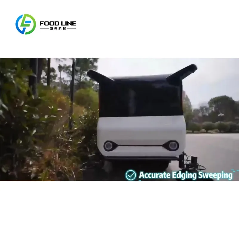 Spazzatrice Stradale Autonoma C6 Personalizzata con Intelligenza Artificiale, Robot di Pulizia Intelligente per Strade Urbane, Parchi e Aree Industriali - immagine 5