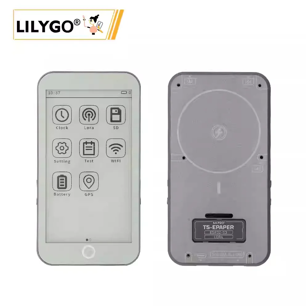 릴리고 ® T5S3 Pro Lite ESP32-S3 4.7인치 전자종이 디스플레이 개발 보드(웜 백라이트 포함)