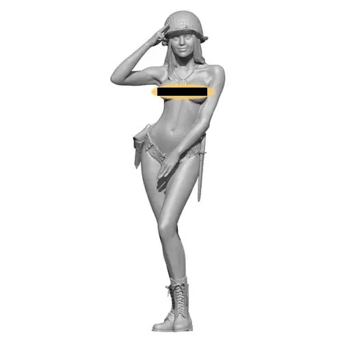 

1/16 Resin Model Figure GK， Unassembled and unpainted kit