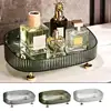 Perfume Skincare Organizer Tray Toilet dresser Countertop cosmetics storage rack Anti Fall Makeup Perfume box beauty essentialls 1