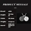 2022 New Dropshipping Men's 316L Stainless Steel St Christopher Pendant Necklace Protect Us Chain Jewelry Lucky Gift 2