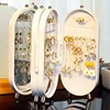 Jewelry Storage Box Make Up Organizer  Multi Layer Dust Proof Earrings Ring Necklace Display Frame Women's 1