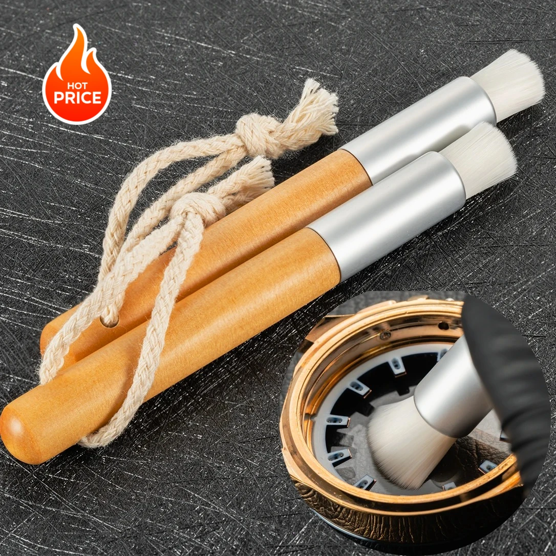 Premium Watch Repair and Cleaning Tool Kit - Glass Fiber & Brass Steel Brushes