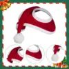 Christmas Hat for Horse Breathable Holiday Decor Farm Christmas Red Headwear,Christmas Horse Costume Accessories  Party Supplies 5