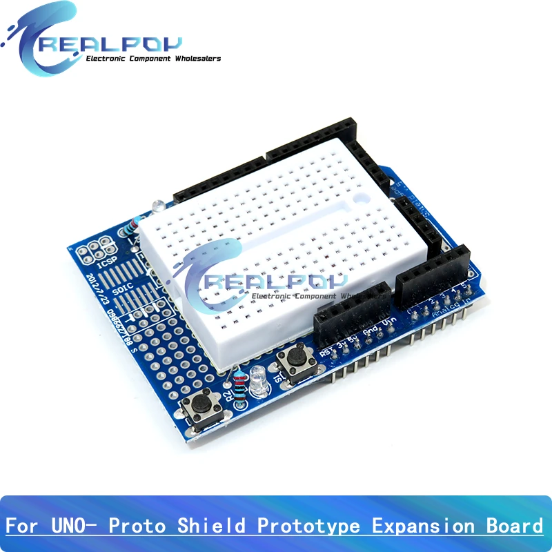 Für UNO- Proto Shield Prototyp-Erweiterungsboard mit SYB-170 Mini-Steckbrett basierend auf Arduino für UNO- ProtoShield DIY