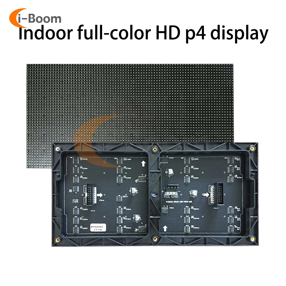 

DC 4.8V~5.5V LED Module P4 Advertising Screen Display Color Screen 64x32 Pixels Panels Fast Shipping