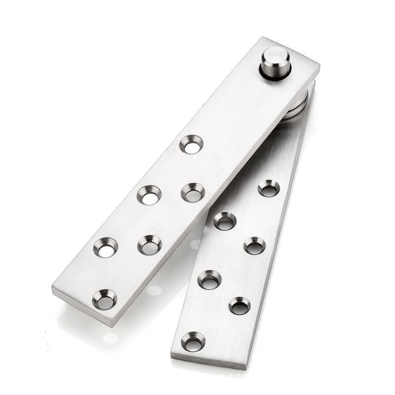 

Heavy Duty Stainless Steel Eccentric Pivot Hinge Revolving Door Shaft Hidden Upper And Lower Shaft Invisible Door Hinge