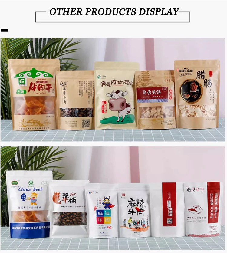 Custom Resealable Ziplock Food Pouches with Clear Window – Stand-Up Doypack Bags for Sn... - SKU RFP16383 - UGI Packaging