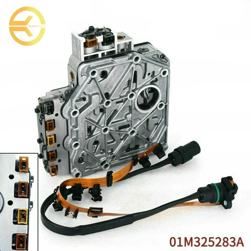 

01M325283A 01M 01M927365 Automatic Transmission Valve Body with solenoid and Wiring Harness for VW Jetta Golf Beetle
