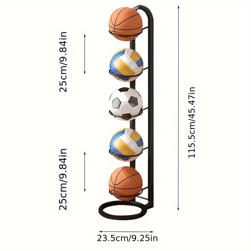 Metal Sports Ball Organizer 3