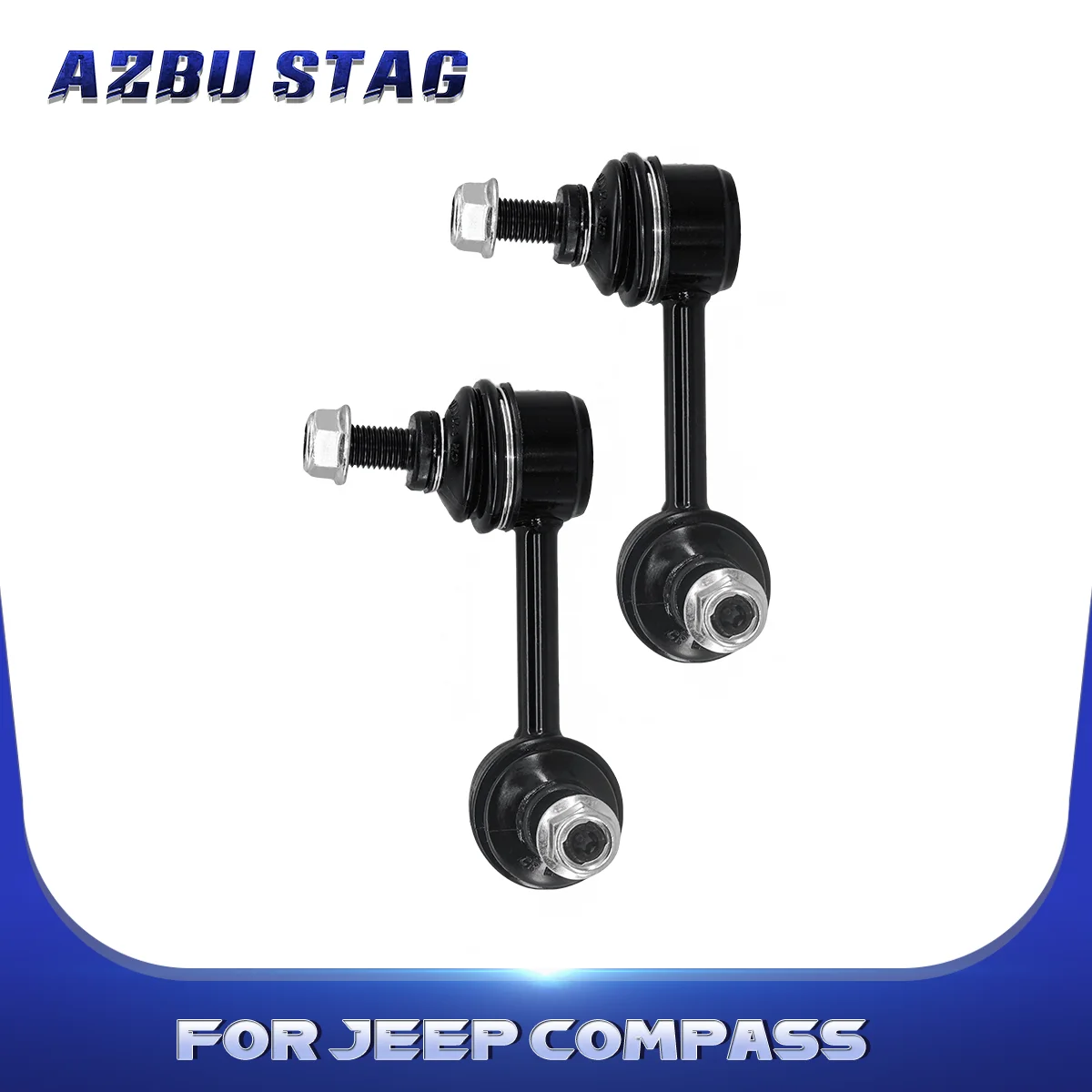 AzbuStag 2Pcs Rear Stabilizer Bar End Link for JEEP COMPASS PATRIOT CHRYSLER SEBRING 200 DODGE CALIBER AVENGER 2007 2008-2013