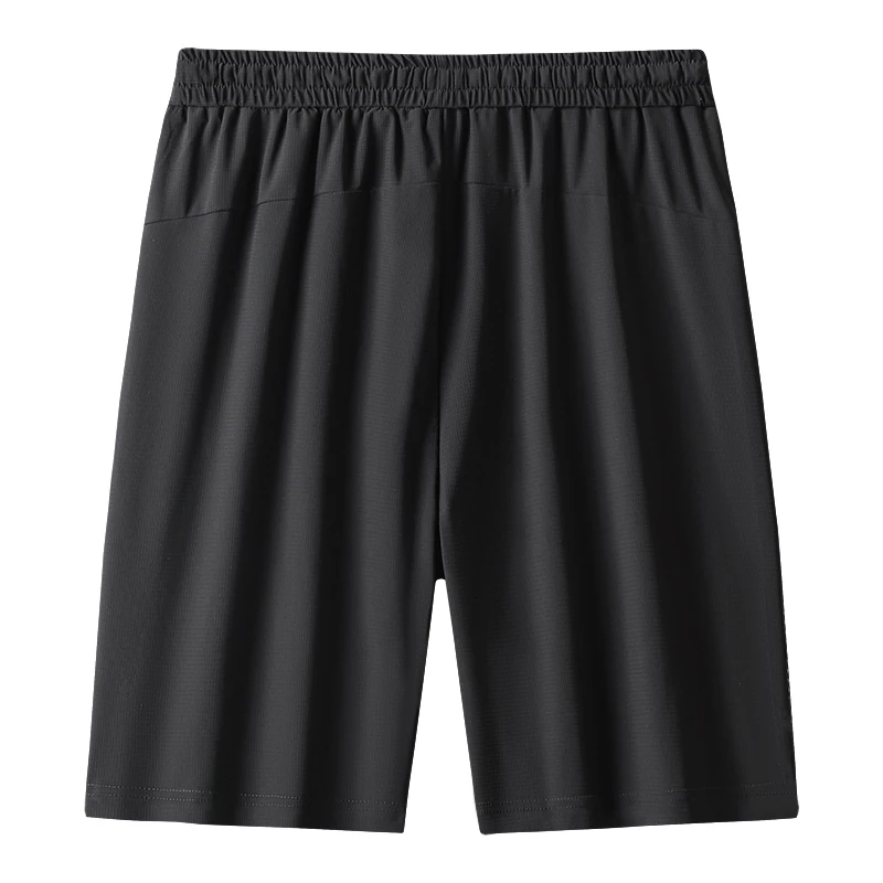 Fashion Spliced Zipper Pockets Lace Up Casual Shorts Men's Clothing 2024 Summer New Loose Korean Elastic High Waist Shorts