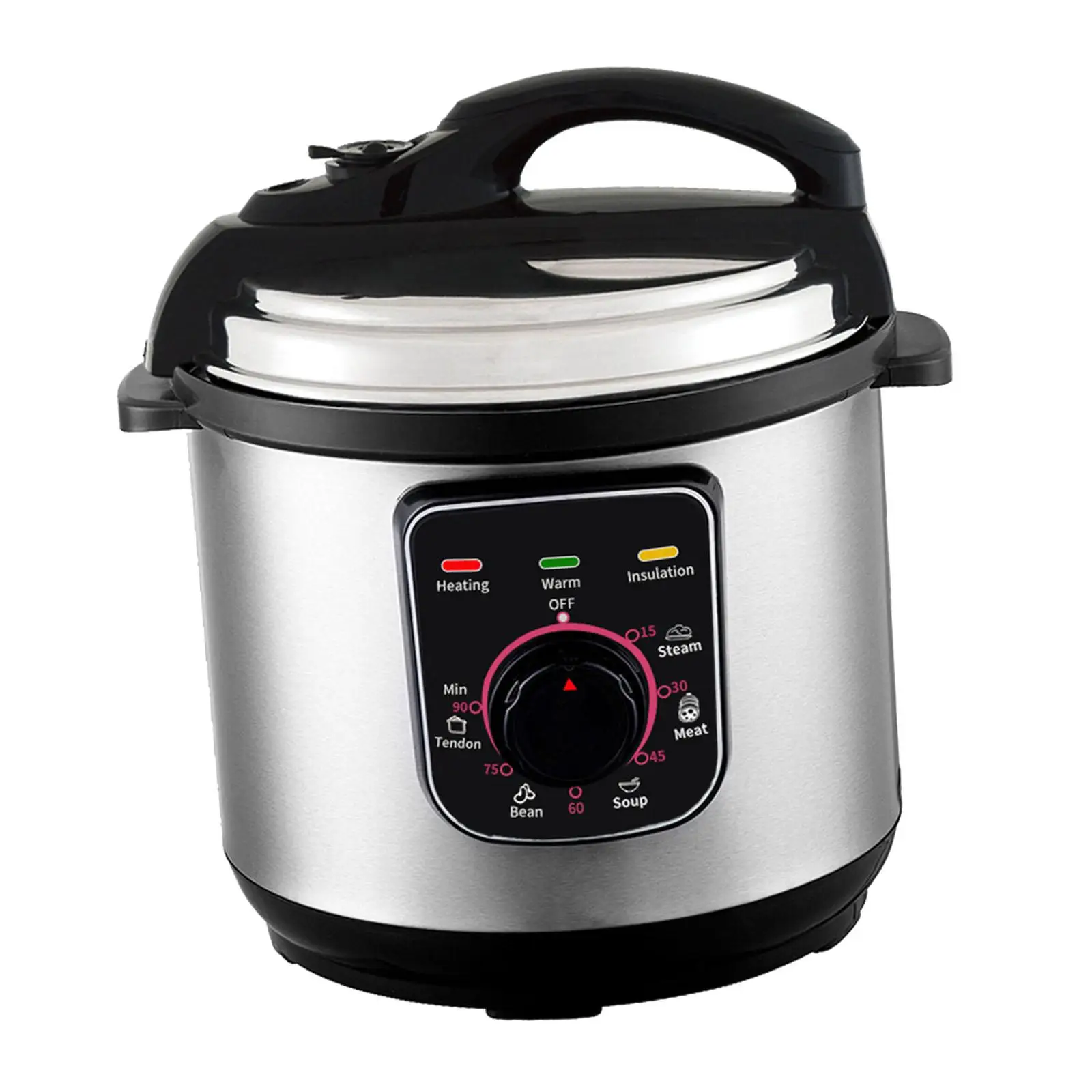 Kitchen Pressure Cooker Instant Cooking Pot Multipurpose 6L Quickly Cooking Portable Cookware for Commercial Outdoor Family