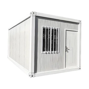 Le plus populaire maison de conteneur de paquet plat de hangar de jardin d'acier préfabriqué pour la villa pour le stockage extérieur ou l'espace vivant 1