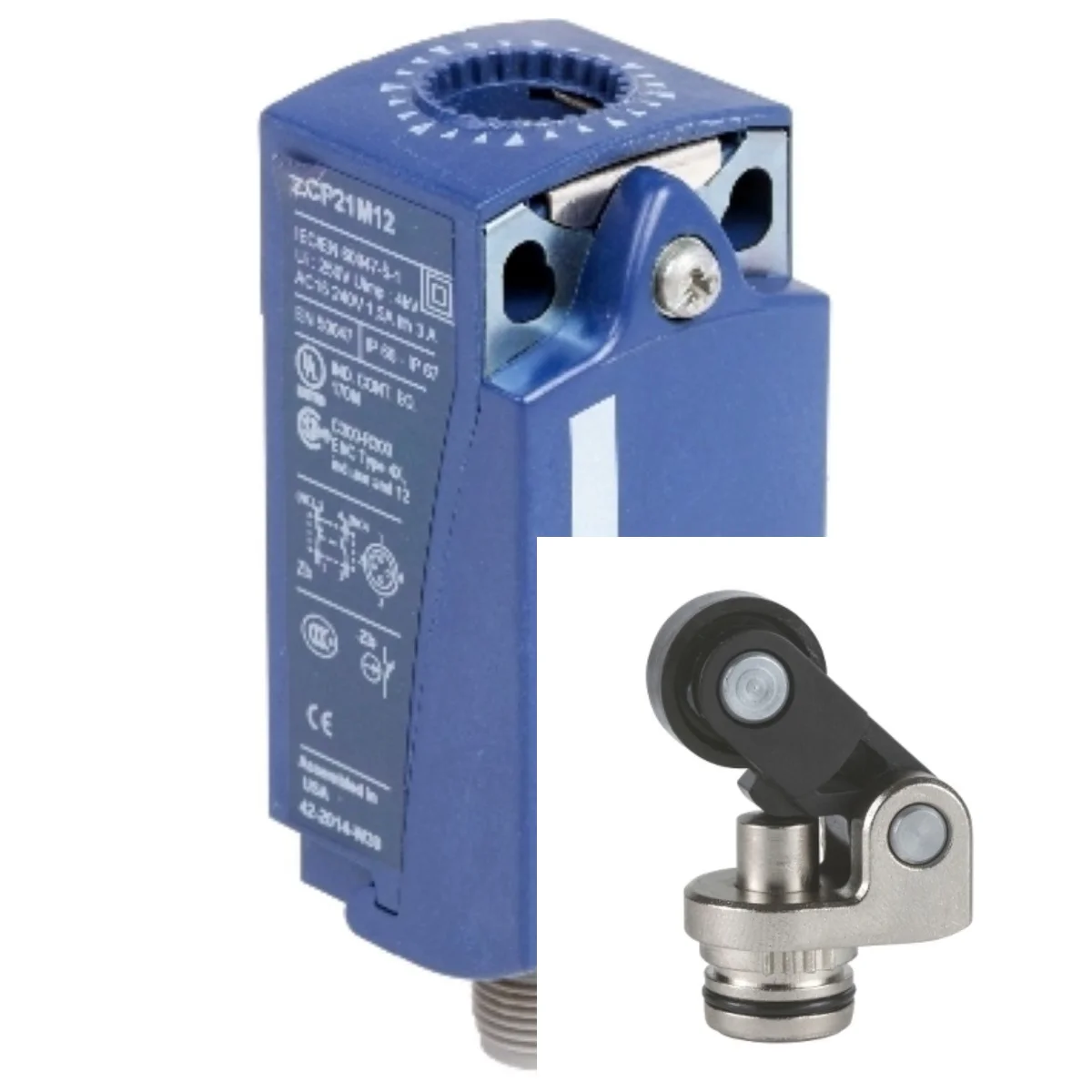 

Концевой выключатель XCKP2128M12 = ZCP21M12 + ZCE28