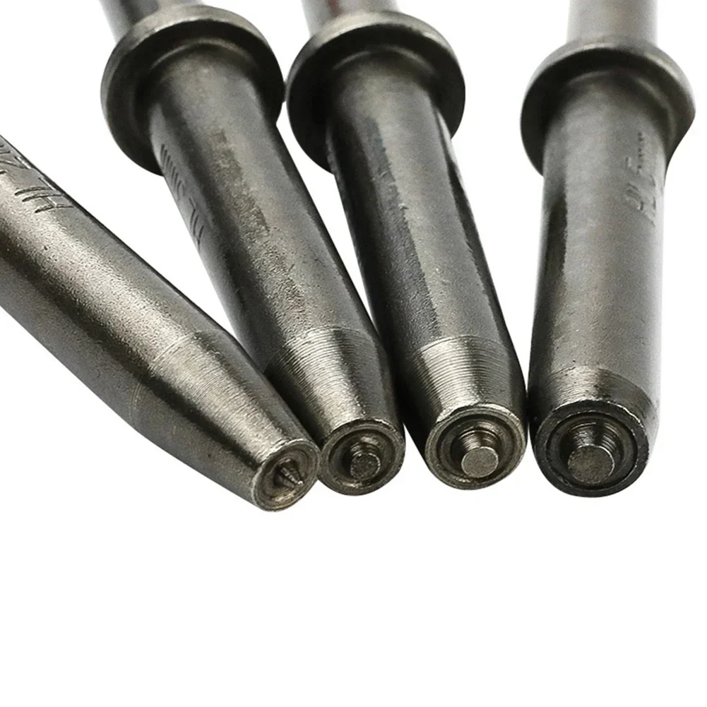 Air Tool Rivet Head 1PC Air Nailers High Carbon Steel Impact Hammer Pneumatic Semi-hollow Solid For Renovation