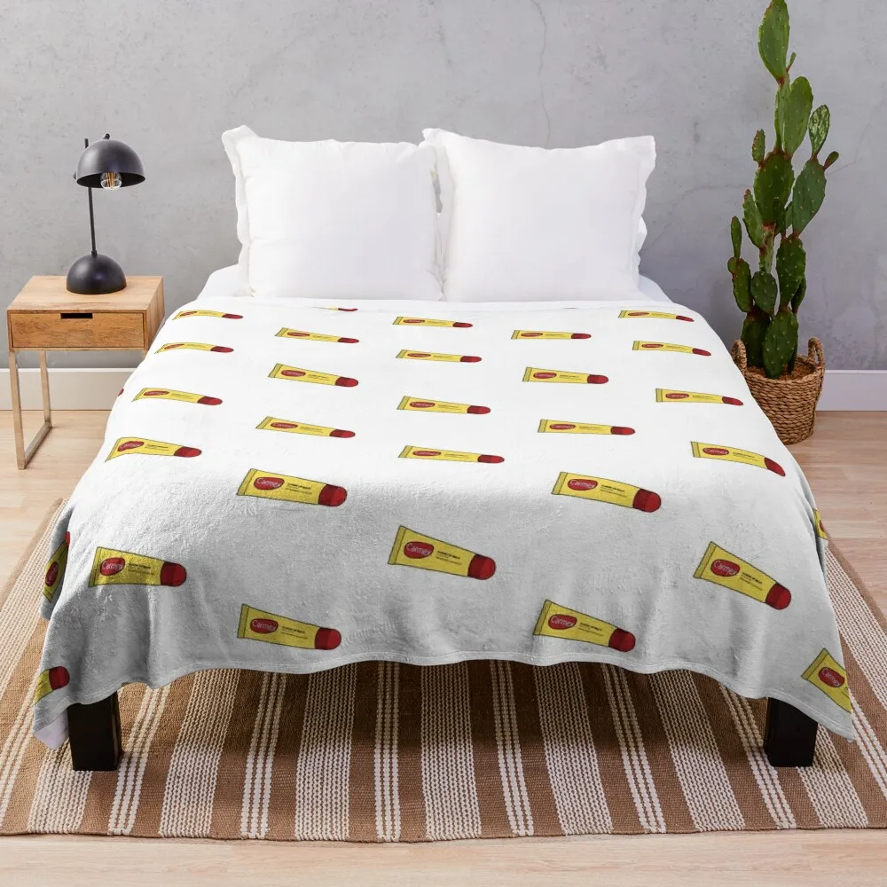 

Carmex Lip Balm Throw Blanket Loose christmas gifts Bed linens Hairy Blankets Sofas Of Decoration Blankets