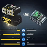 New 100% Original 6Ah 20V Original Dewalt Power Tool Battery DCB206 DCB206 20V Battery DCB205 DCB200 - Image 5