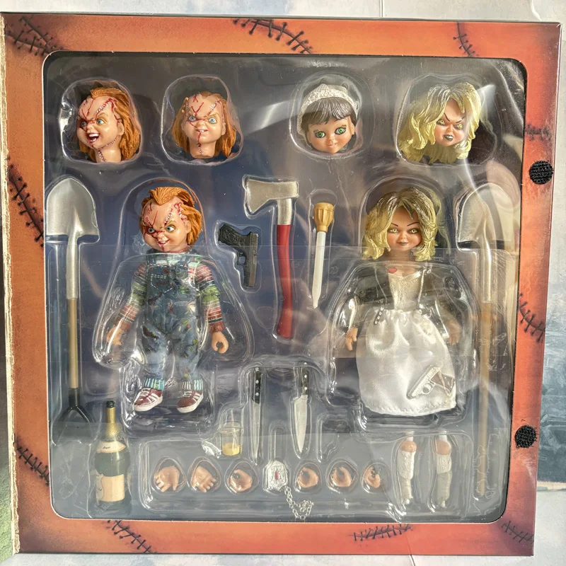 NECA Bride Of Chucky Figures Ultimate Chucky & Tiffany Action