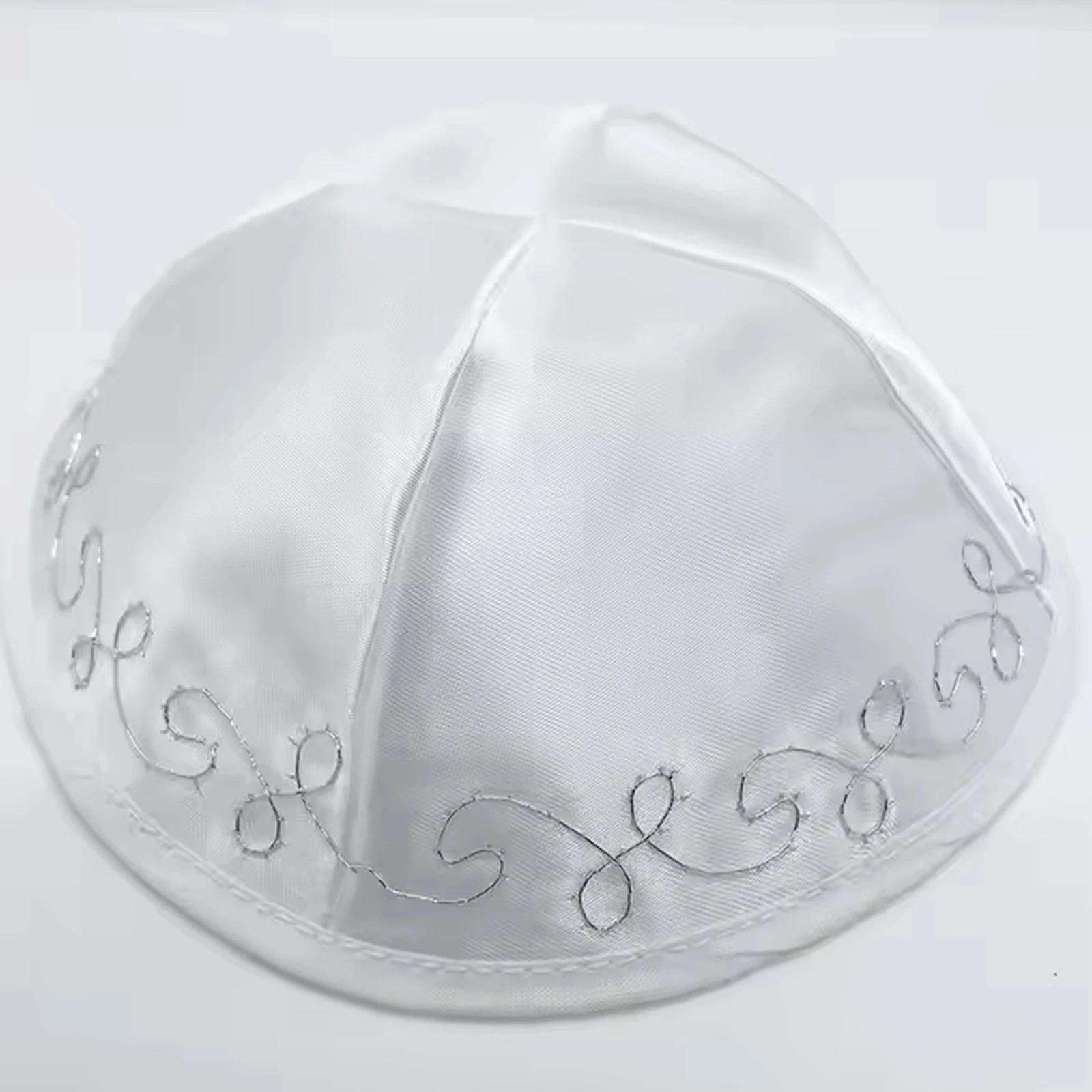 Luxylei Kippah Lavorato a Maglia per Uomo Classico Cappello Zucchetto Ebraico Tradizionale Cappello Yarmulke Cappello Gerusalemme a Testa Tonda