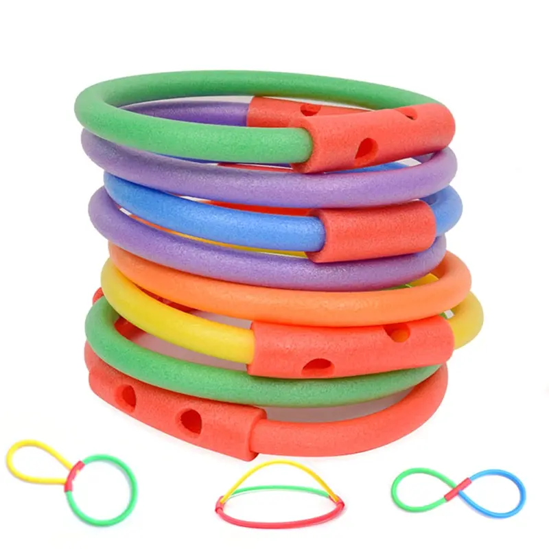 NEW Hollow Flexible Swimming Swim Pool Water Float Aid Foam Pool Woggle