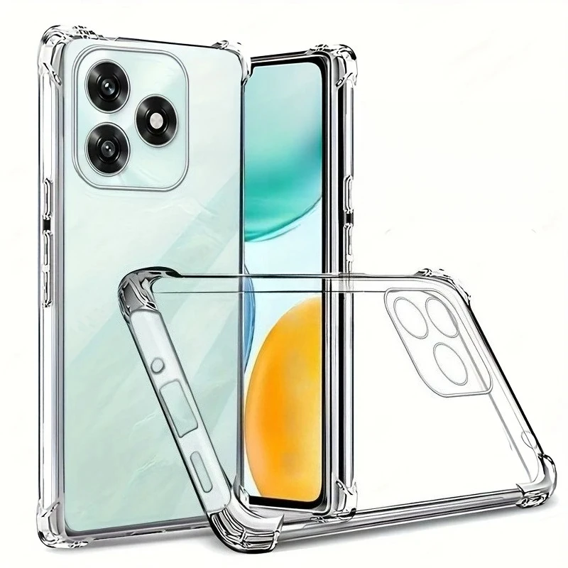 Transparent Soft Silicone Back Cover Phone Case