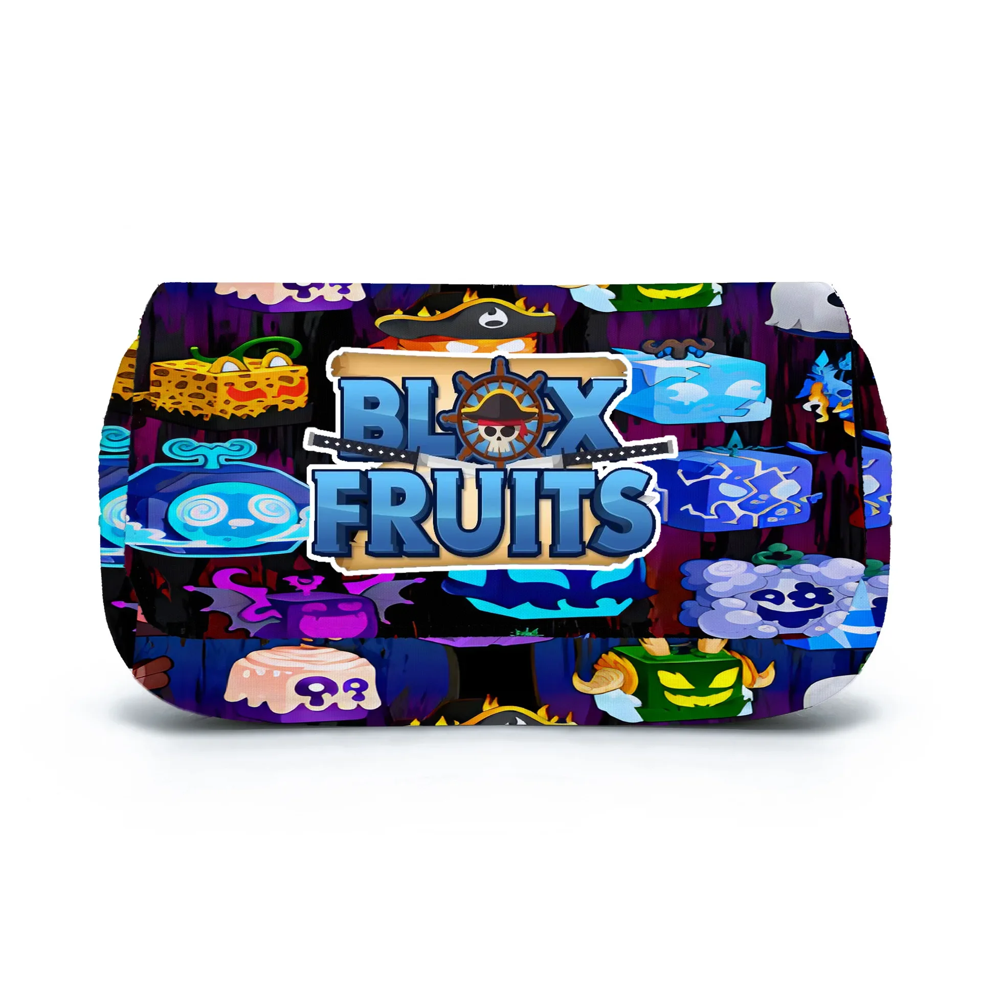 Blox Fruits Children's Pencil Case pencil bag children bag children backpack students backpack for Primary School Students Cartoon Game Pencil Case Cartoon School Bag