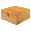 Wooden Storage Box Pine Rectangular Flip Solid Wood Box Handmade Craft Case Wooden Jewelry Storage Box Home Decoration 3