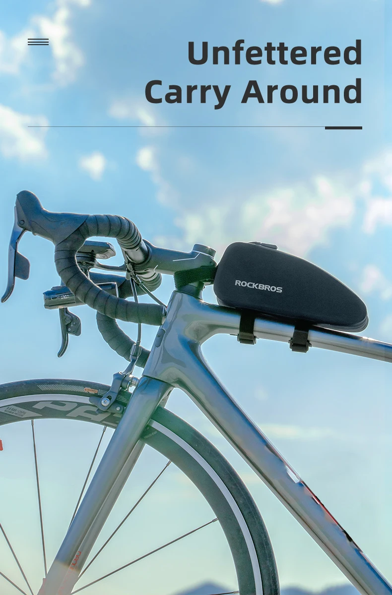 Bike Bag Bicycle Panniers Frame Top Front Tube Waterproof Bag Cycling MTB Road B