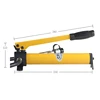 FPY-20T Ultra-thin Split Hydraulic Jack Electric Split Type Stroke 14mm 20t Lifting Tool Equipped With Hydraulic Pump CP-180 2