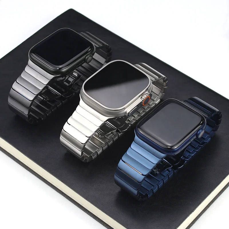 Sleek Stainless Steel Metal Strap