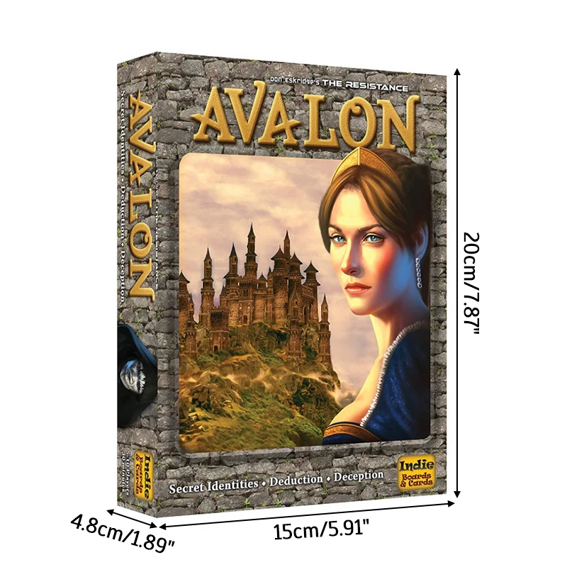 Avalon Board Game Card Suitable for Gatherings Christmas Parties Friends Drinking and Entertainment  Games for Kids  Board Game 6