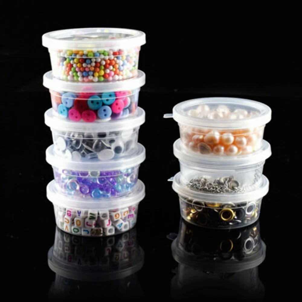 Containers with clear lids
