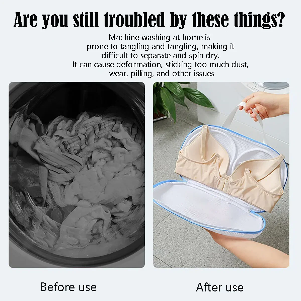 Polyester Bra Mesh Bags Laundry Bra Mesh Bag Anti-deformation Machine-wash Special Brassiere Bag Cleaning Underwear Sports Bra