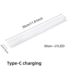 Wireless Rechargeable Motion Sensor LED Night Light (30cm)