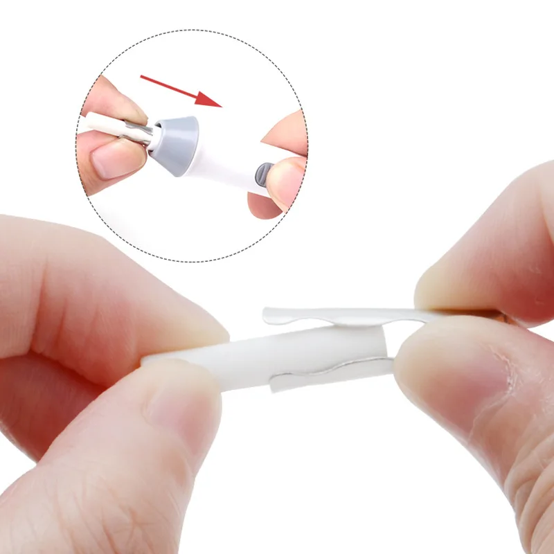 Electric Erasers Less Rubber Crumb Thick/Thin Rubber can be Changed Simple Korean Stationery Safe and Efficient School Supplies - 4