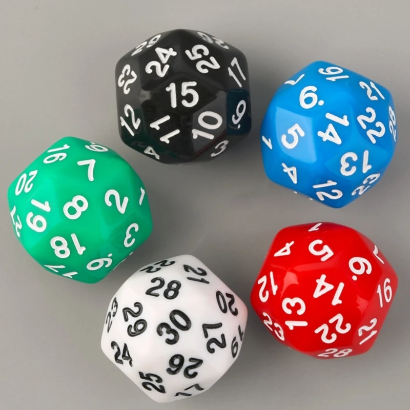 Fdit 24 Contatori Di Dadi D6, 12 Neri (Positivi) E 12 Bianchi (Negativi), In Acrilico Con Numeri Dorati, Per Giochi Da Tavolo E Educativi