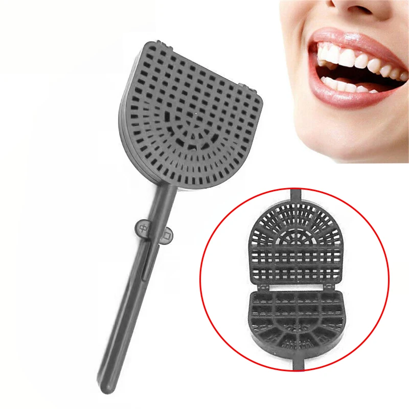 

Dental Molding Tooth washing Racket For Porcelain teeth Dental veneers Materials Cleaning Denture Wash Tray Polishing Plate