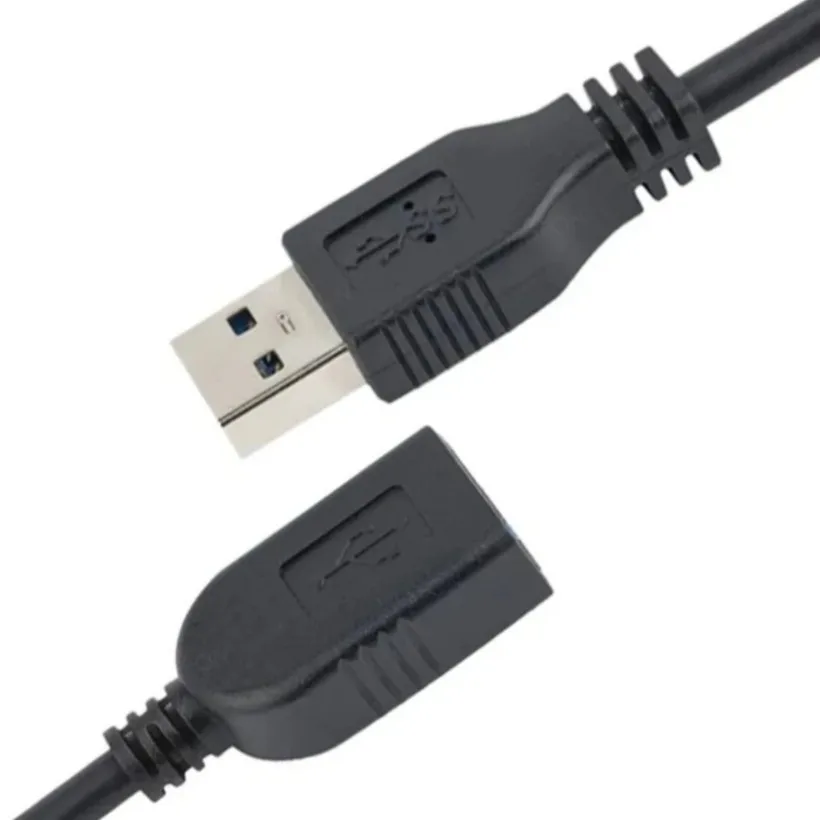 High-Speed 0.3M USB 3.0 A Male to A Female Extension Cable - 5Gbps Data Transfer Rate