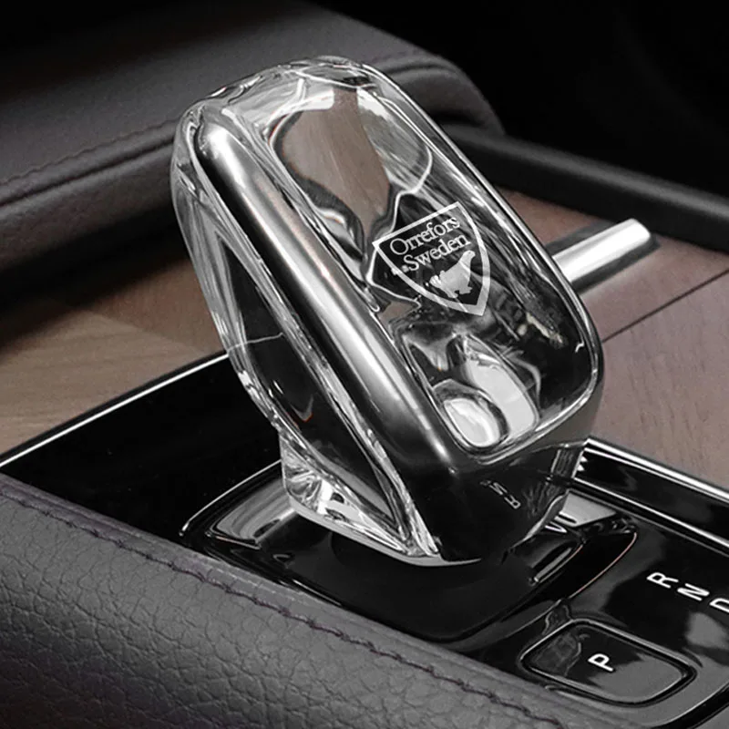 Funda Para Palanca De Cambios De Piel – Compatible Con Volvo XC90 Automático (2002-2014), Color Negro