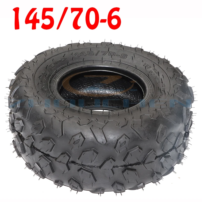

145/70-6 tubeless tyre 6 Inch ATV Vacuum Tire four wheel vehcile Fit for 50cc 70cc 110cc Small ATV Front Or Rear Wheels